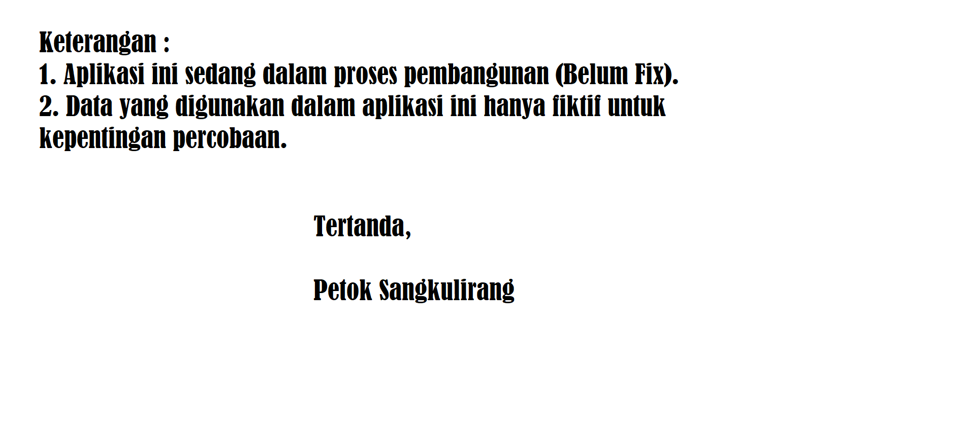Petunjuk